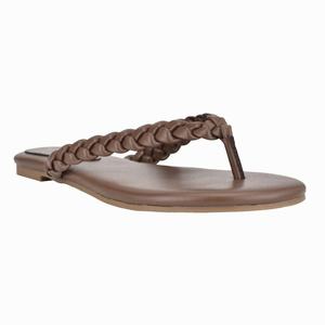 Nine West Wantit Flat Teenslippers Bruin Nederland | AON-589374